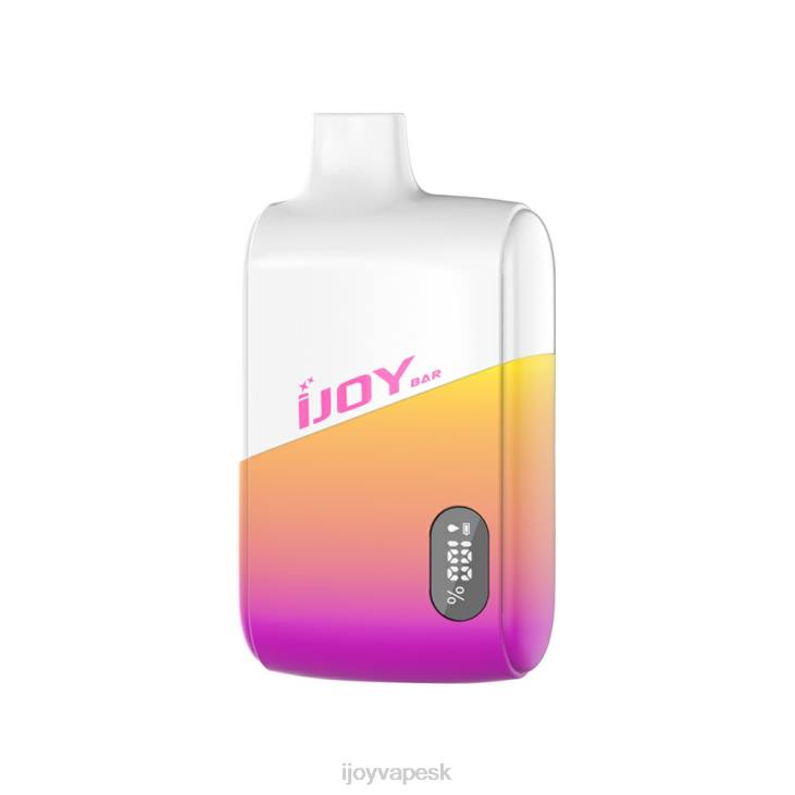 iJOY Vape Order Online | iJOY Bar IC8000 jednorazové 8X02189 broskyňa čučoriedka